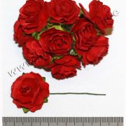 Роза красная, 25 мм, 1 шт