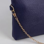 Цепочка для сумки, с карабинами, 5 × 7 мм, 120 см, цвет золотой